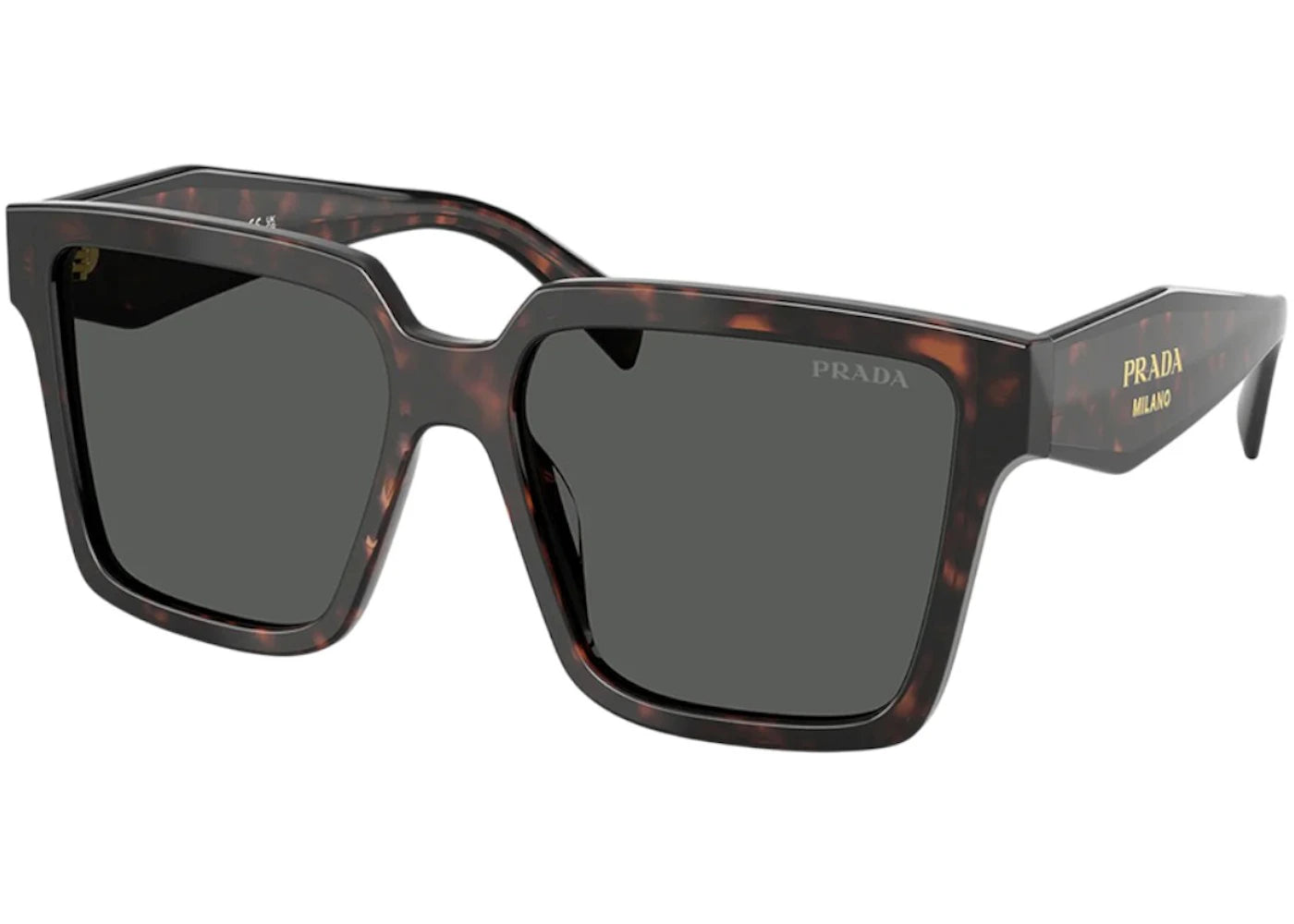 Prada Square Sunglasses Root Tortoise (PR_24ZS_17N40L_56mm)