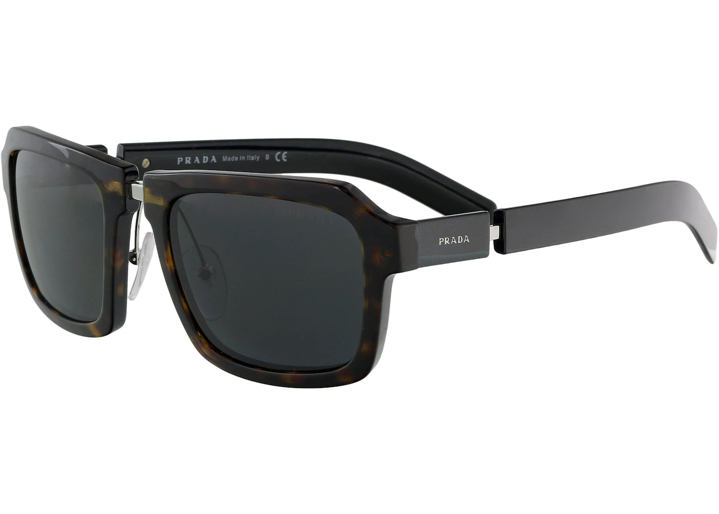 Prada Square Sunglasses Tortoise (0PR 09XS 2AU5S053)