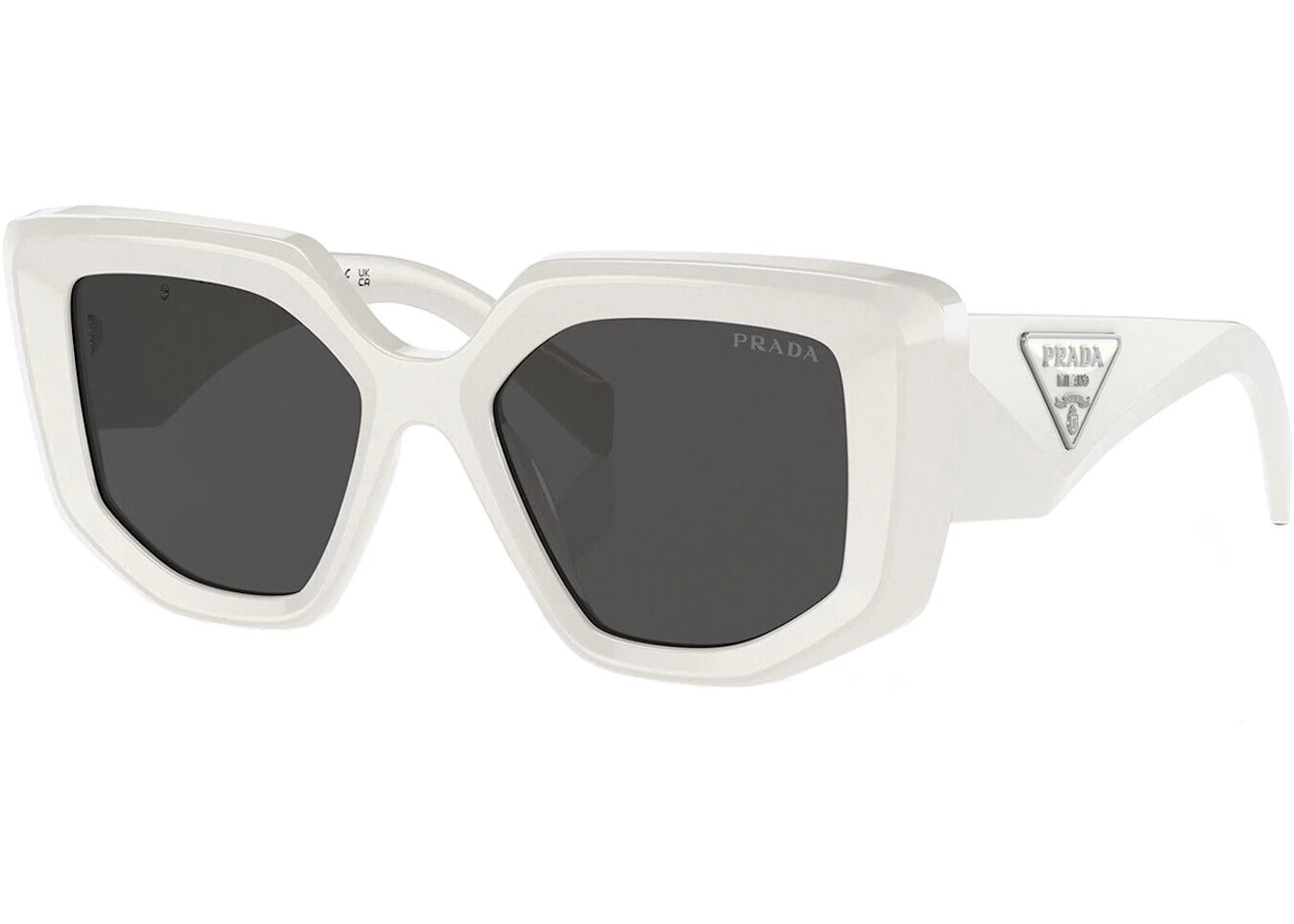 Prada Square Sunglasses White (PR14ZS-1425S0-50)