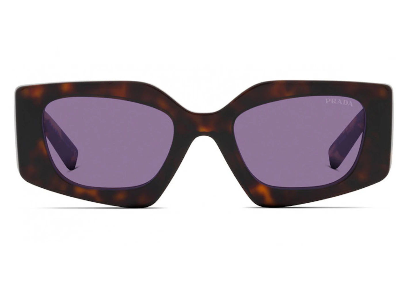 Prada Sunglasses PR 15YSF Tortoise/Violet (PR15YSF-2AU05Q-52)