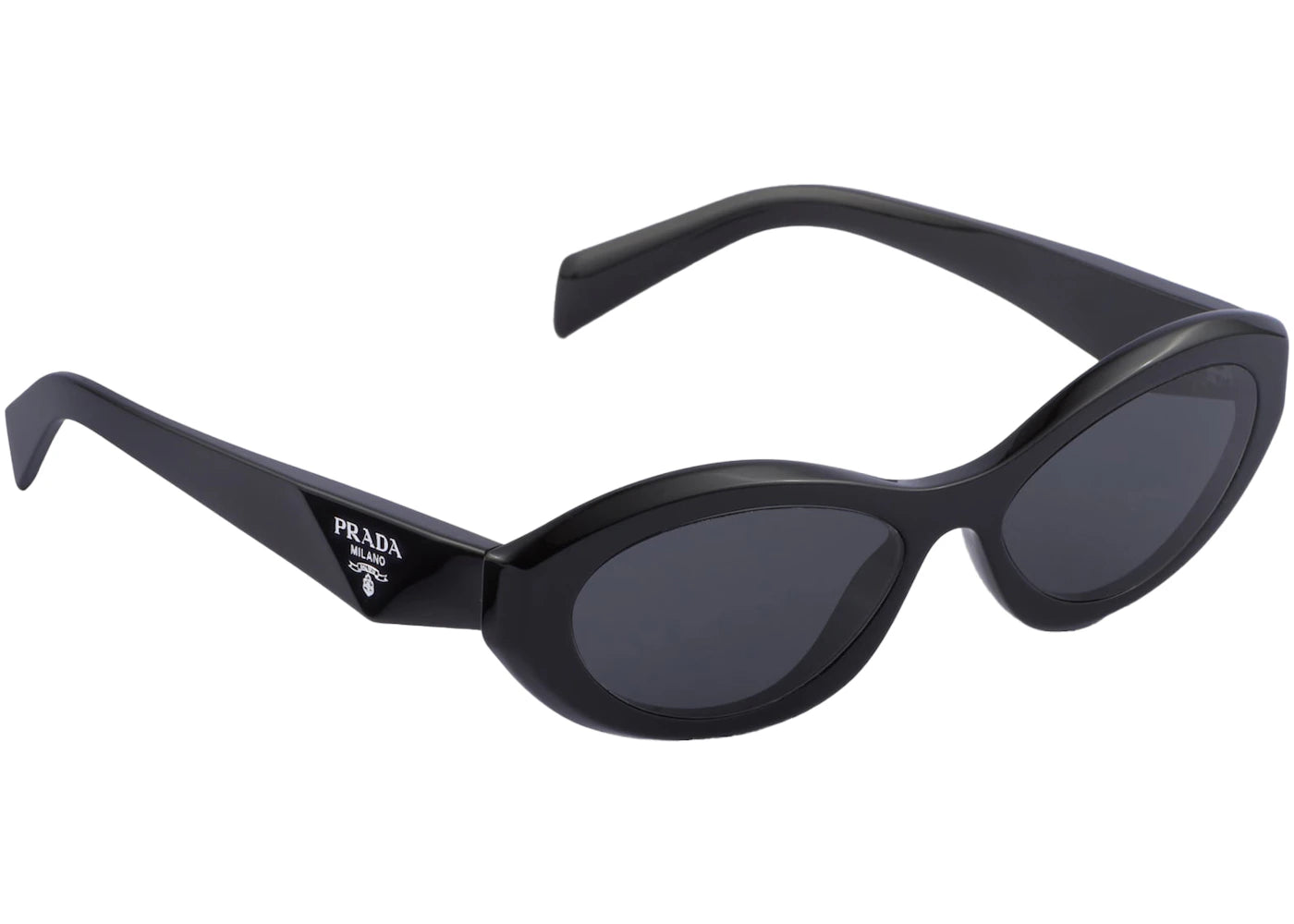 Prada Symbole Sunglasses Black/Slate Grey (SPR26Z_E16K_FE08Z_C_055)