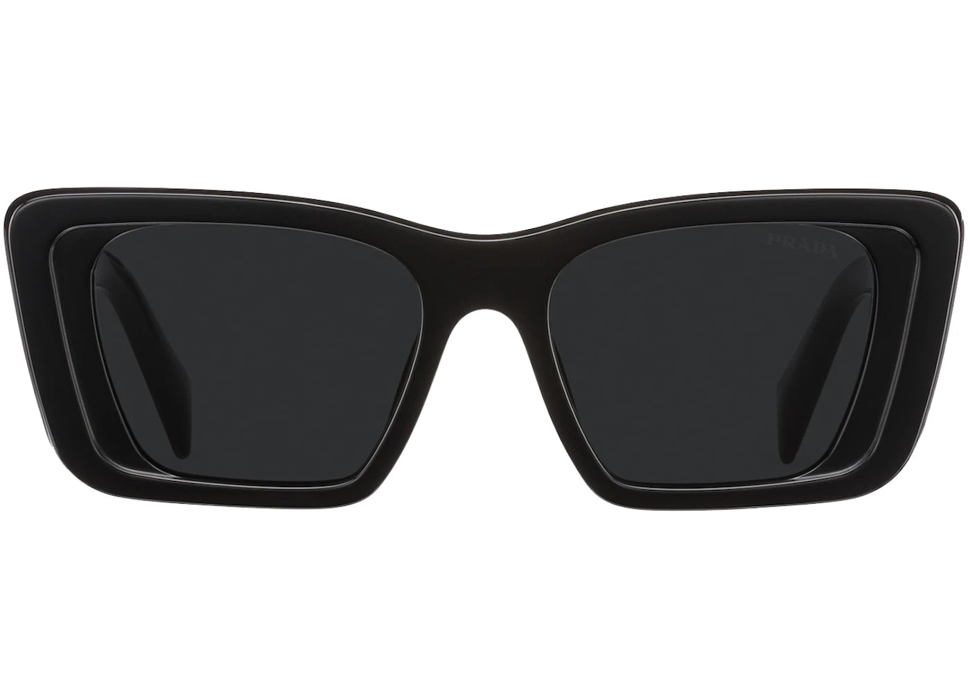 Prada Symbole Sunglasses Black/Slate Grey