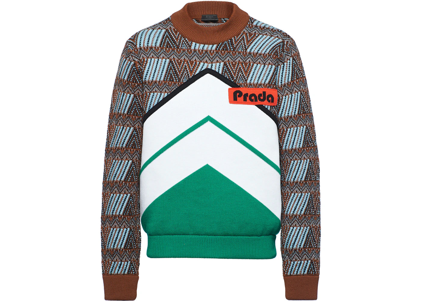 Prada Timecapsule April 2021 Cardigan Brown