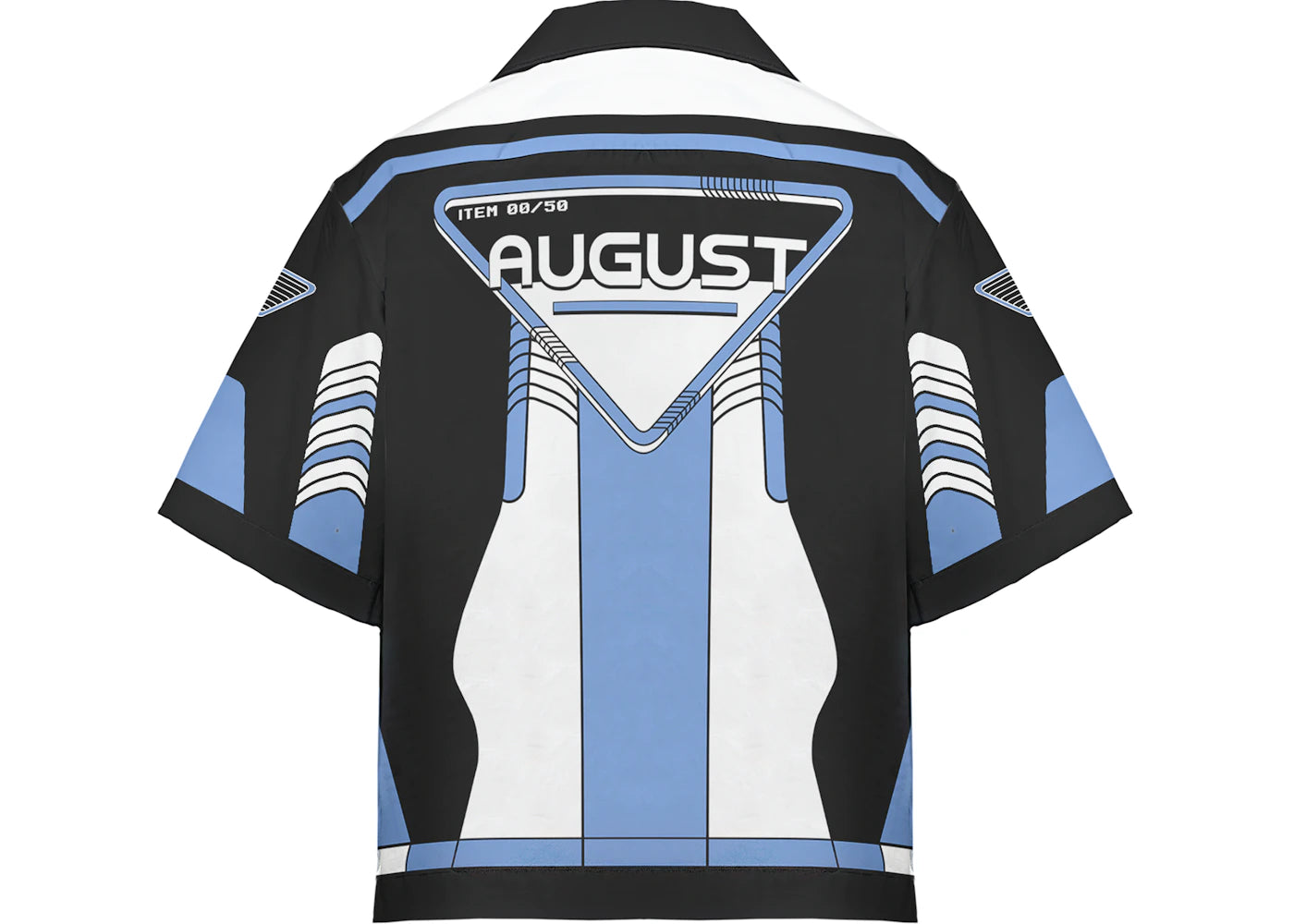 Prada Timecapsule August 2020 Poplin Shirt Blue