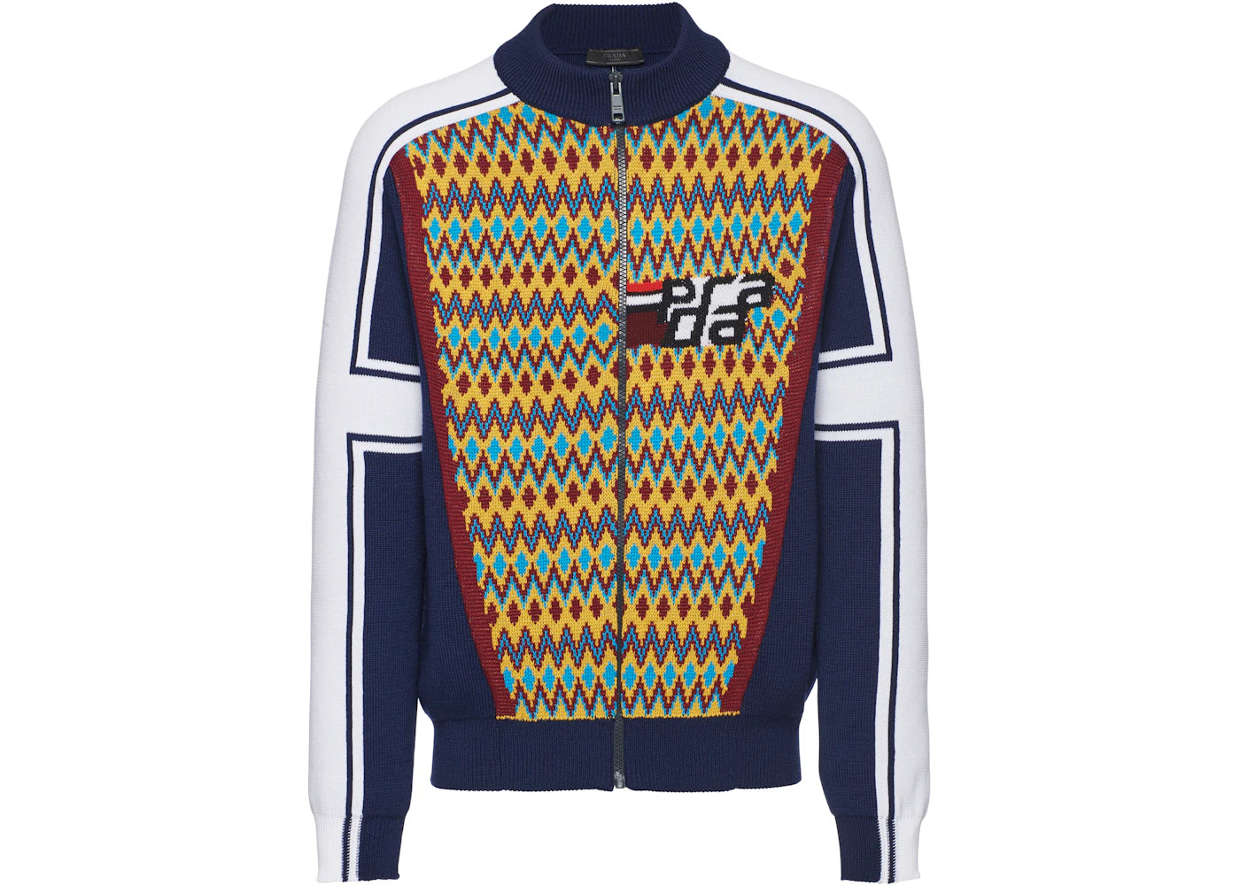 Prada Timecapsule January 2021 Cardigan Blue