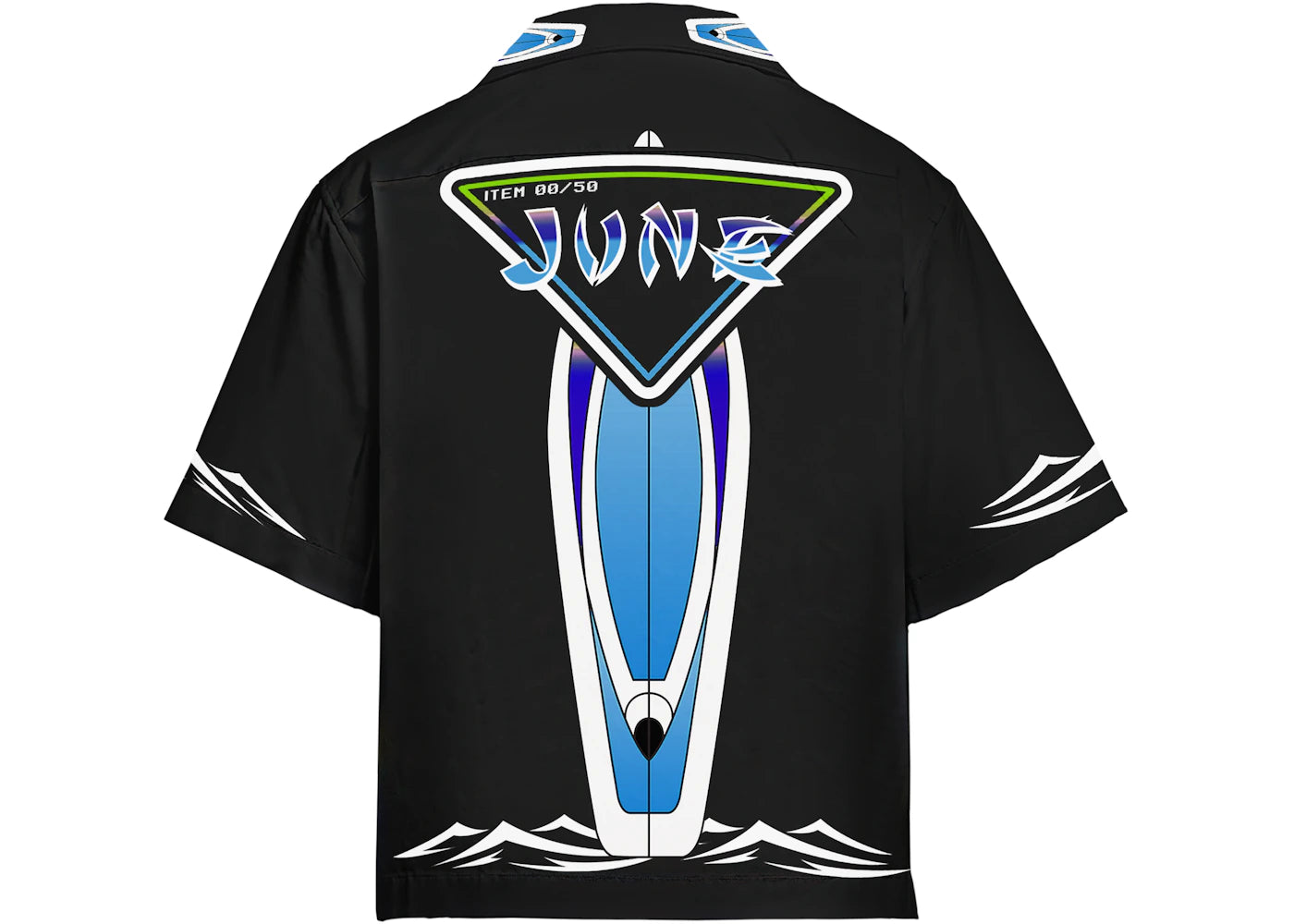 Prada Timecapsule June 2020 Poplin Shirt Black