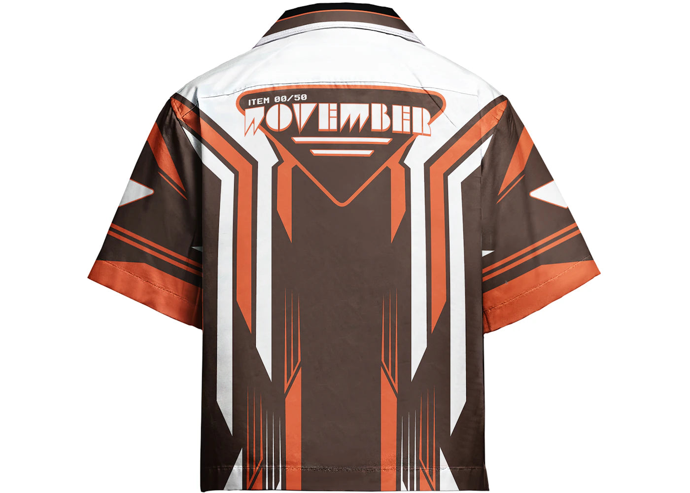 Prada Timecapsule November 2020 Poplin Shirt Brown