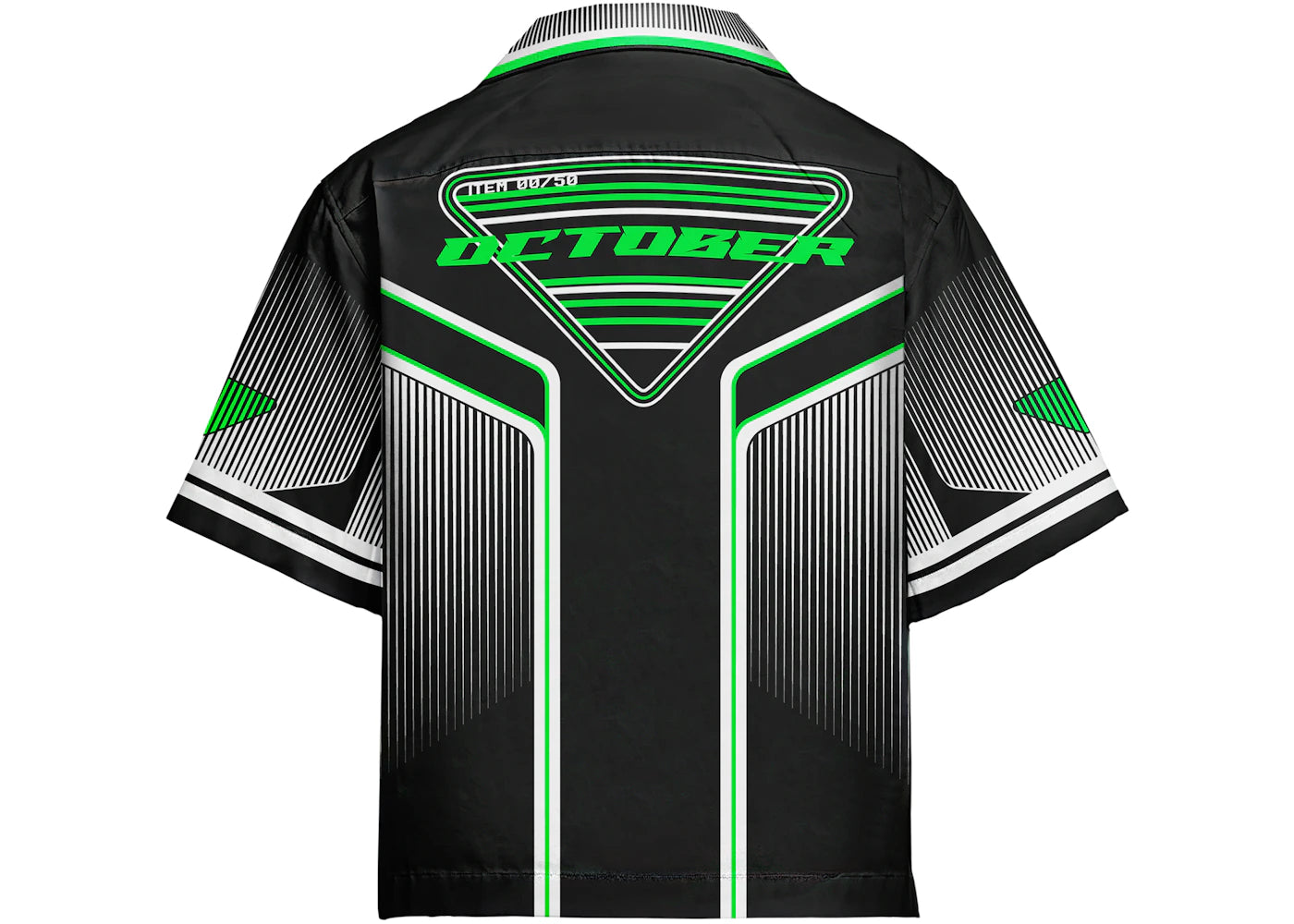 Prada Timecapsule October 2020 Poplin Shirt Black