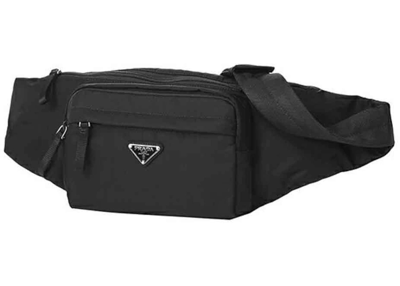 Prada Waist Bag Tessuto Nylon Nero