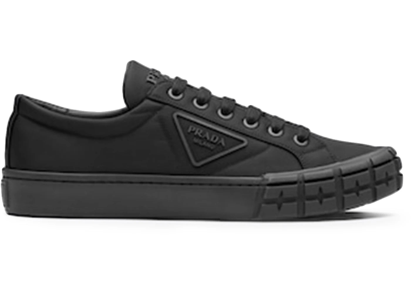 Prada Wheel Cassetta Low Triple Black