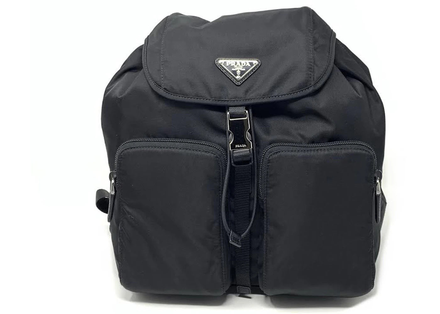 Prada Zaino Backpack Nylon Black