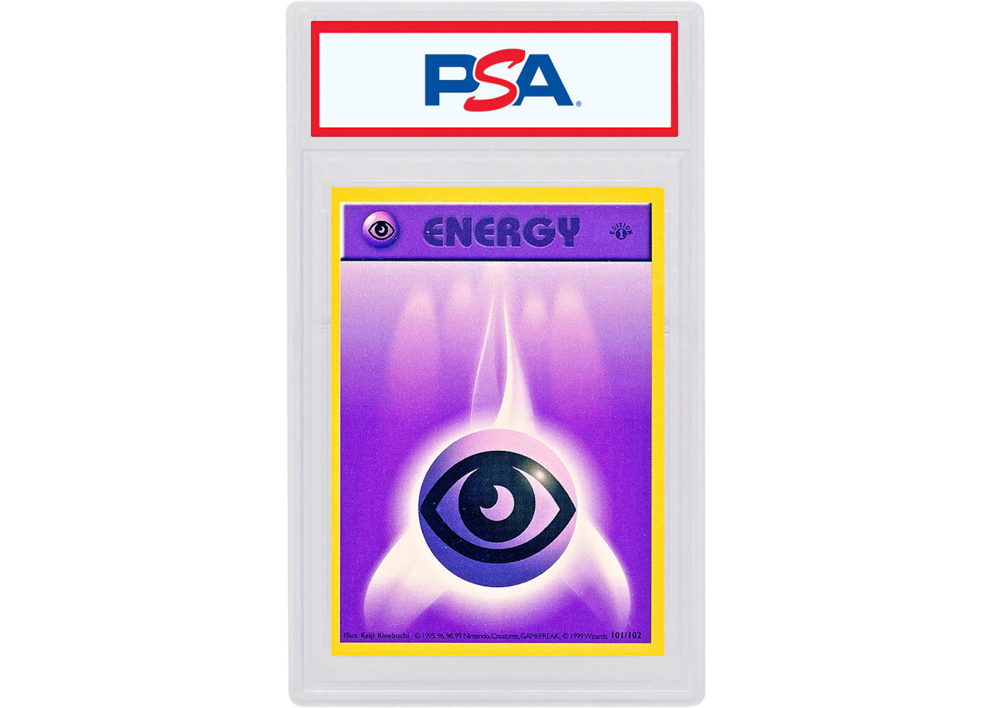Psychic Energy 1999 Pokemon TCG Base Set 1st Edition #101/102 (PSA or BGS Graded)