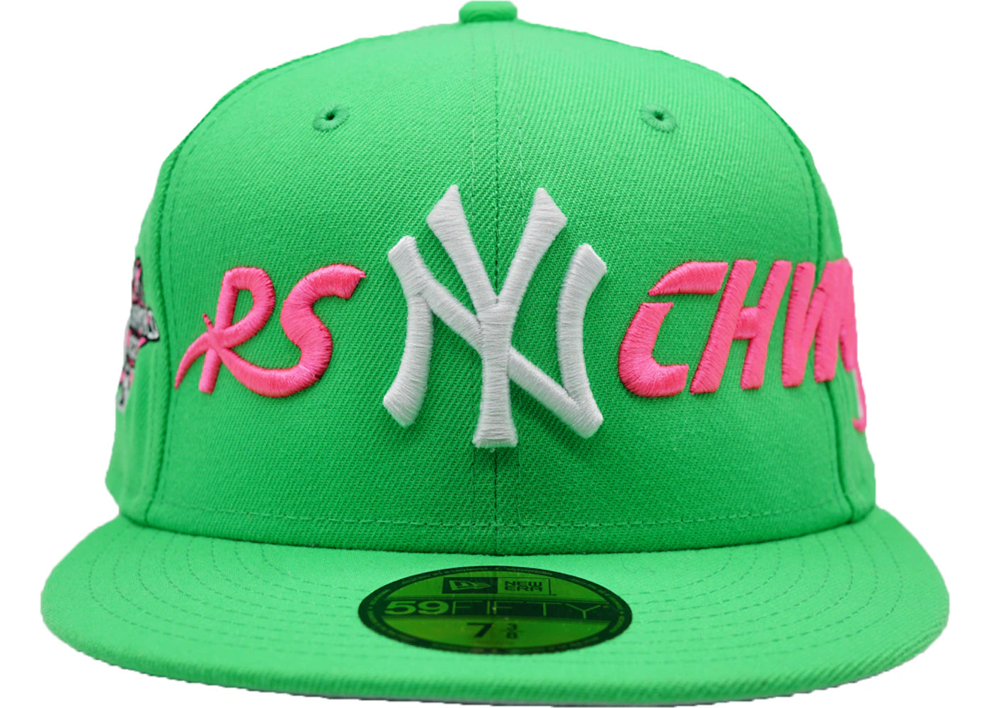 Psychworld New Era NY 59Fifty Fitted Hat Green