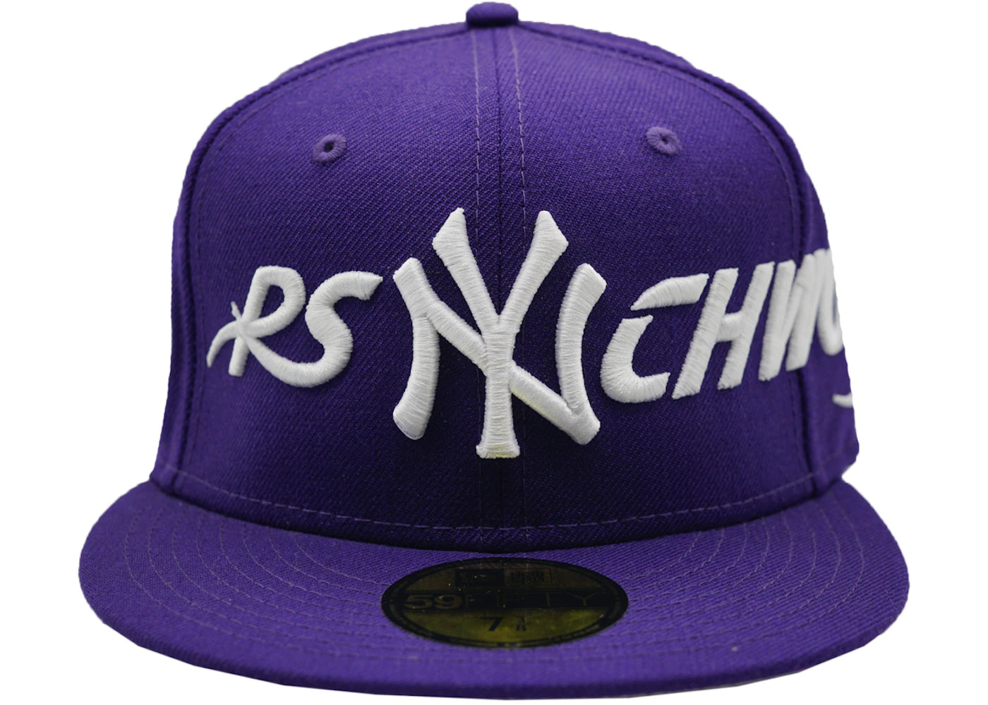 Psychworld New Era NY 59Fifty Fitted Hat Purple