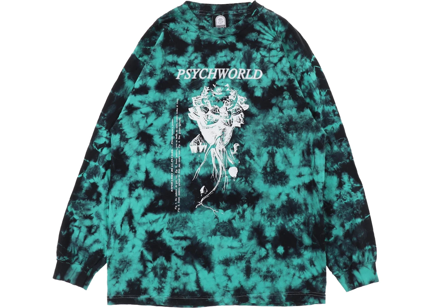 Psychworld Peyote L/S Tee Tie Dye