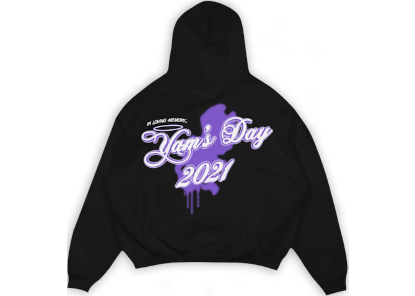 Psychworld Yams Day Loving Memory Hoodie Black