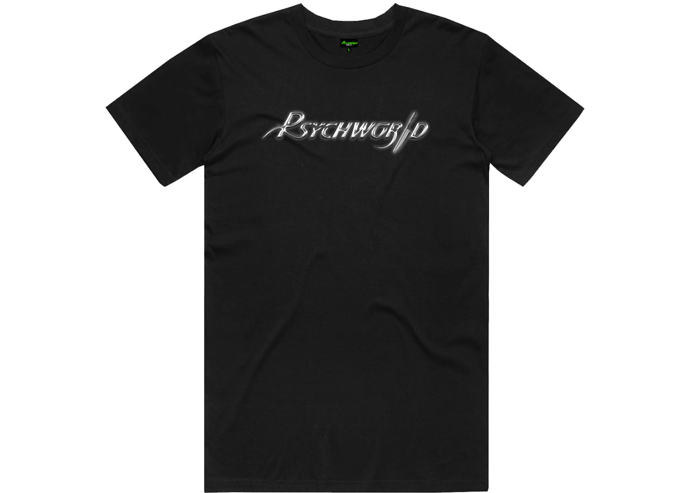 Psychworld x Lancey Foux Chrome T-shirt Black