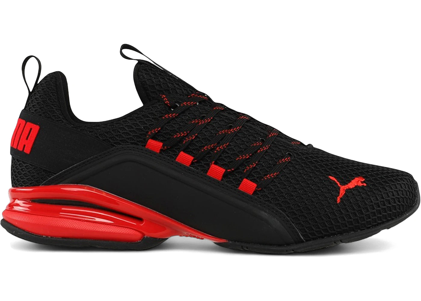 Puma Axelion Spark Black High Risk Red