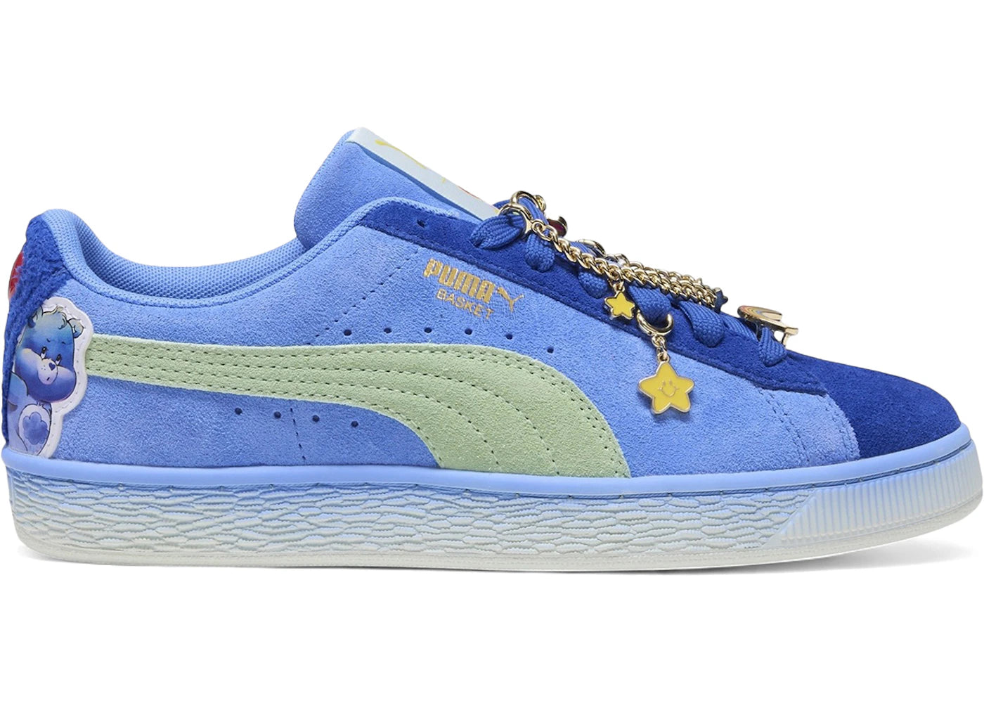 Puma Basket Care Bears x Sesame Street Vivid Blue (Women's)