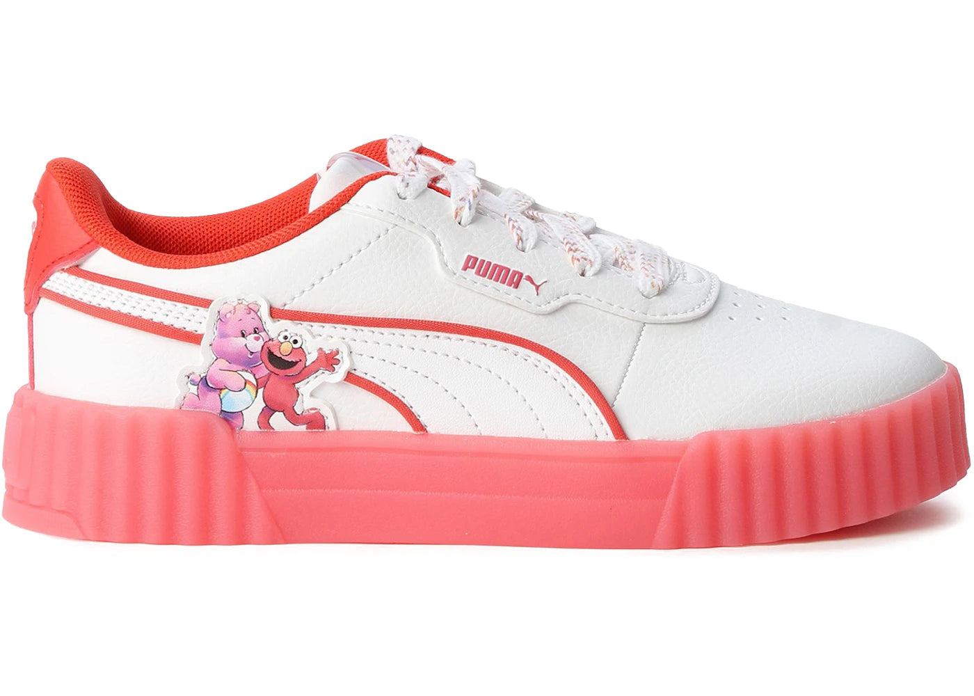 Puma Carina 3.0 Care Bears x Sesame Street White Active Red (PS)