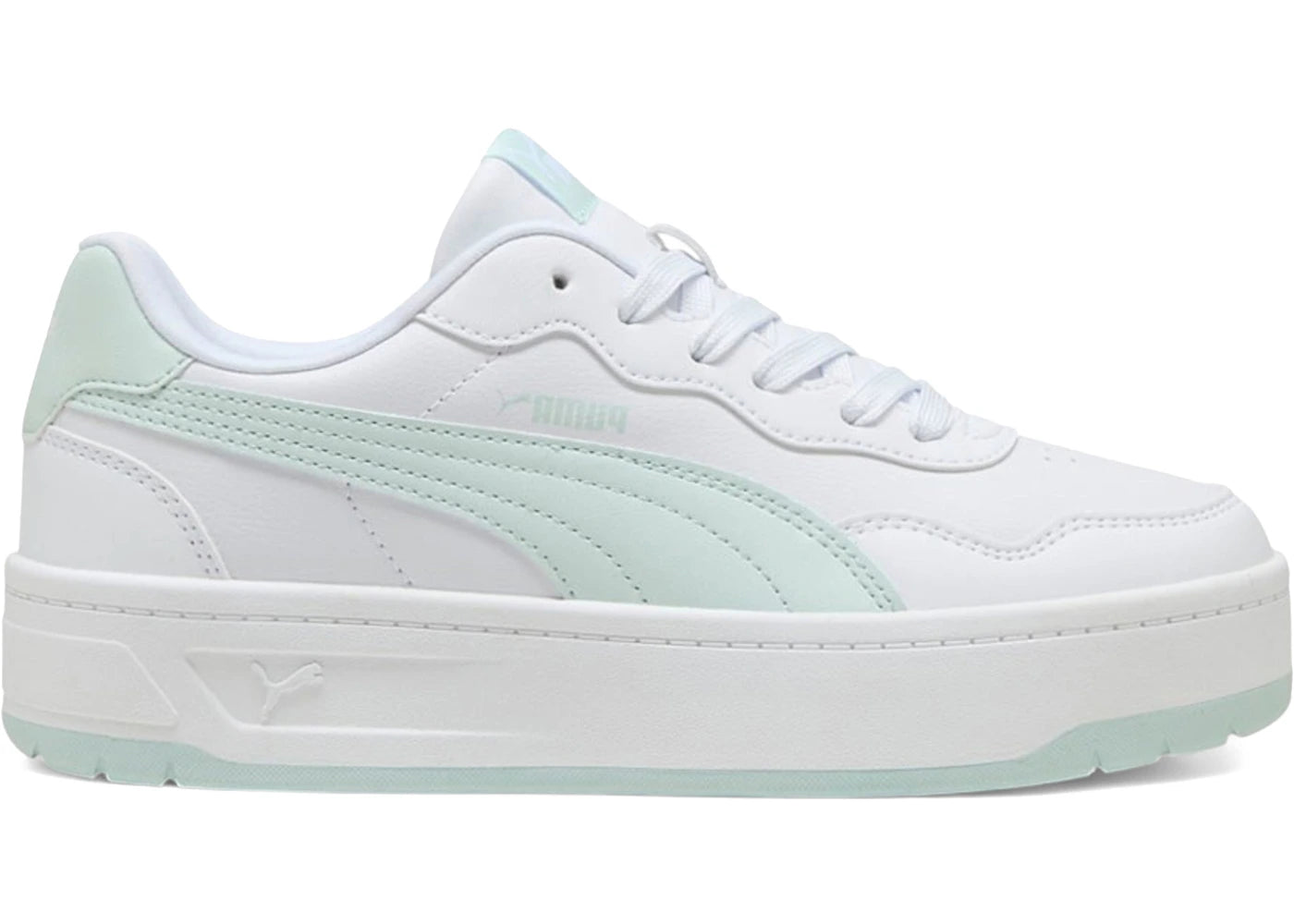 Puma Court Lally Skye White Peaceful Blue (Women's)