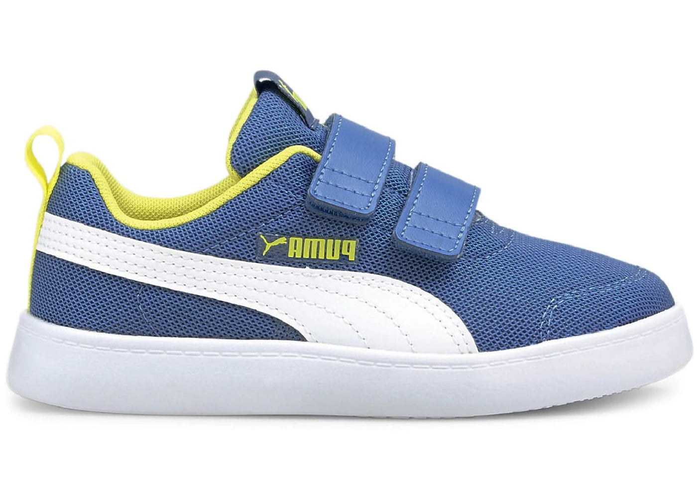 Puma Courtflex V2 Mesh Bright Blue White Neon (PS)