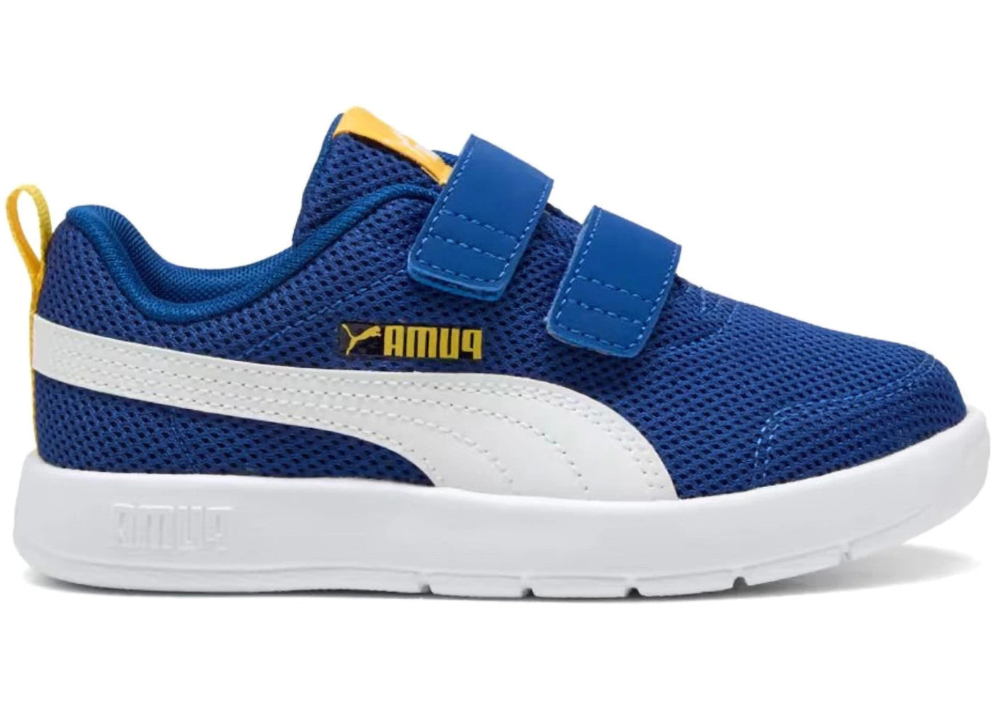 Puma Courtflex V3 Mesh Royal White Yellow (PS)