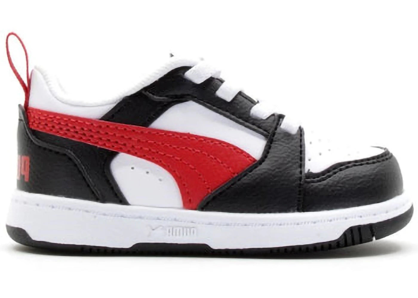 Puma Rebound V6 Low White For All Time Red Black (TD)