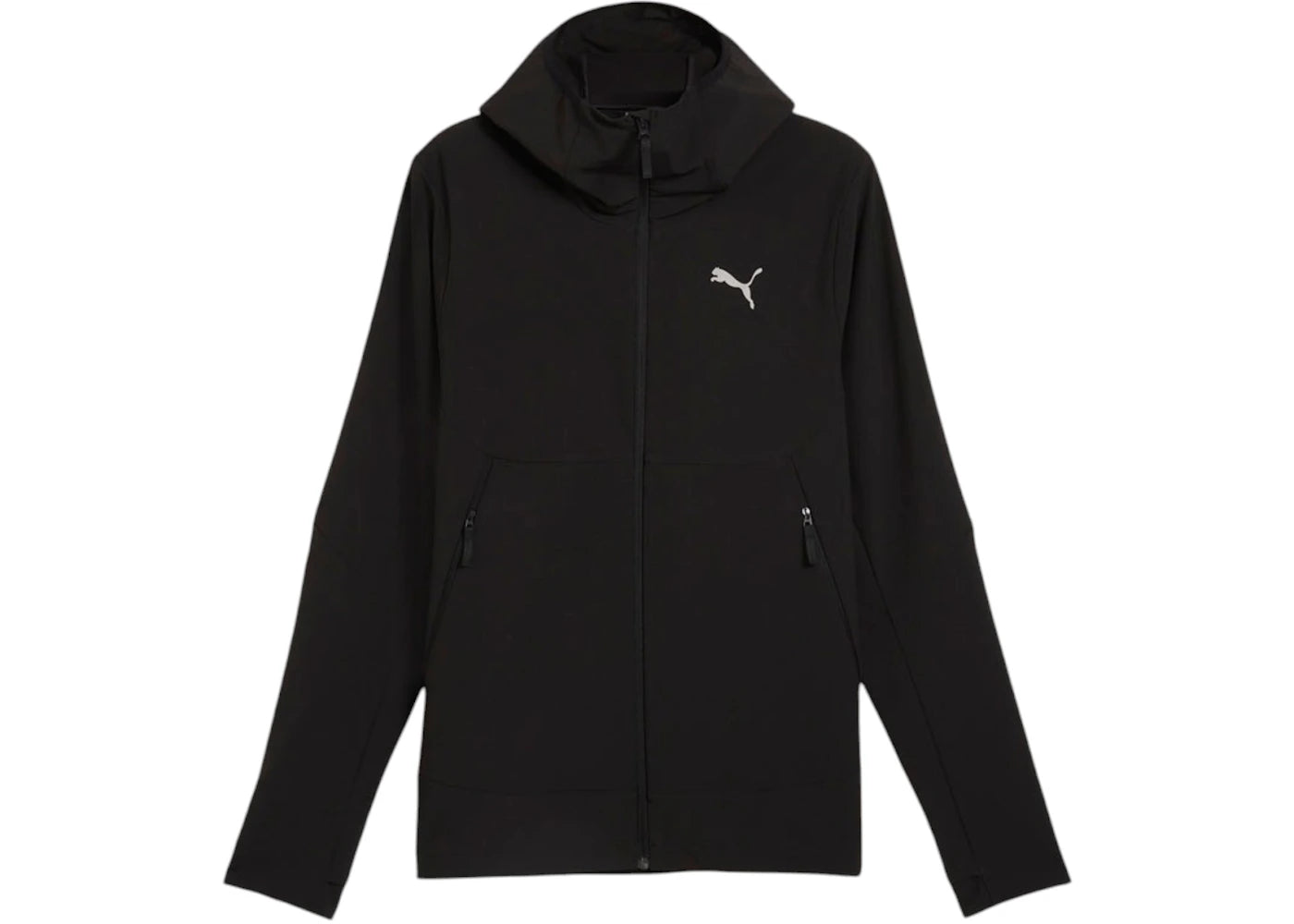 Puma Seasons Softshell Full Zip Jacket Black