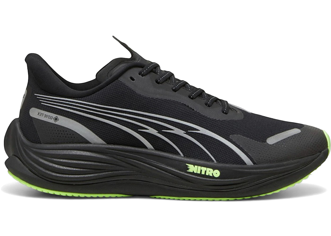 Puma Velocity Nitro 3 Gore-Tex Black Fizzy Apple