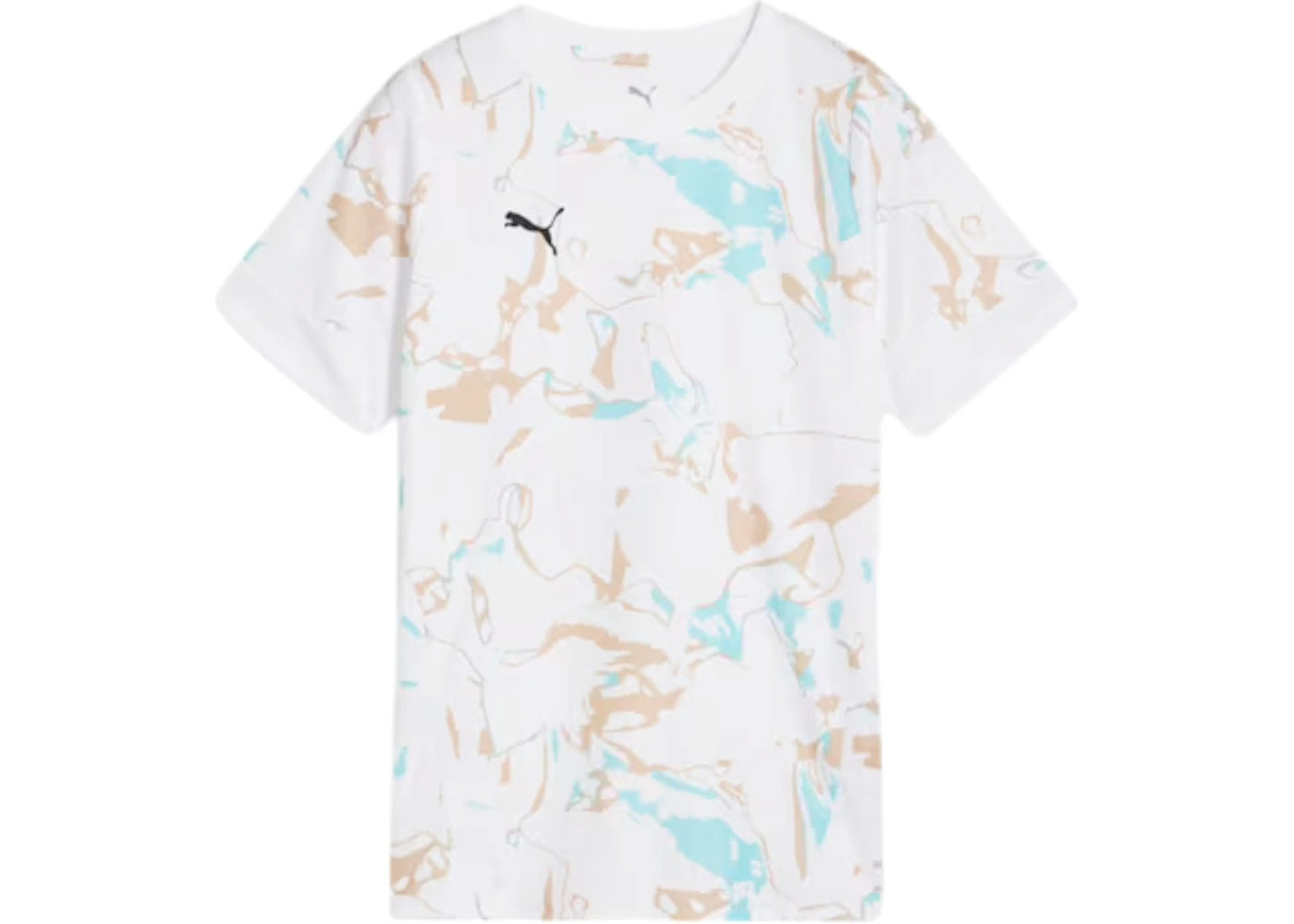 Puma Women's Individual EARTH DAY Jersey White/Light Sand