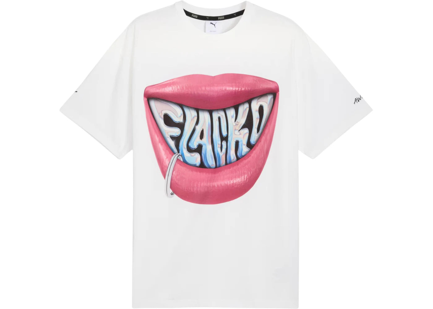 Puma x A$AP ROCKY Flacko Smile Tee White