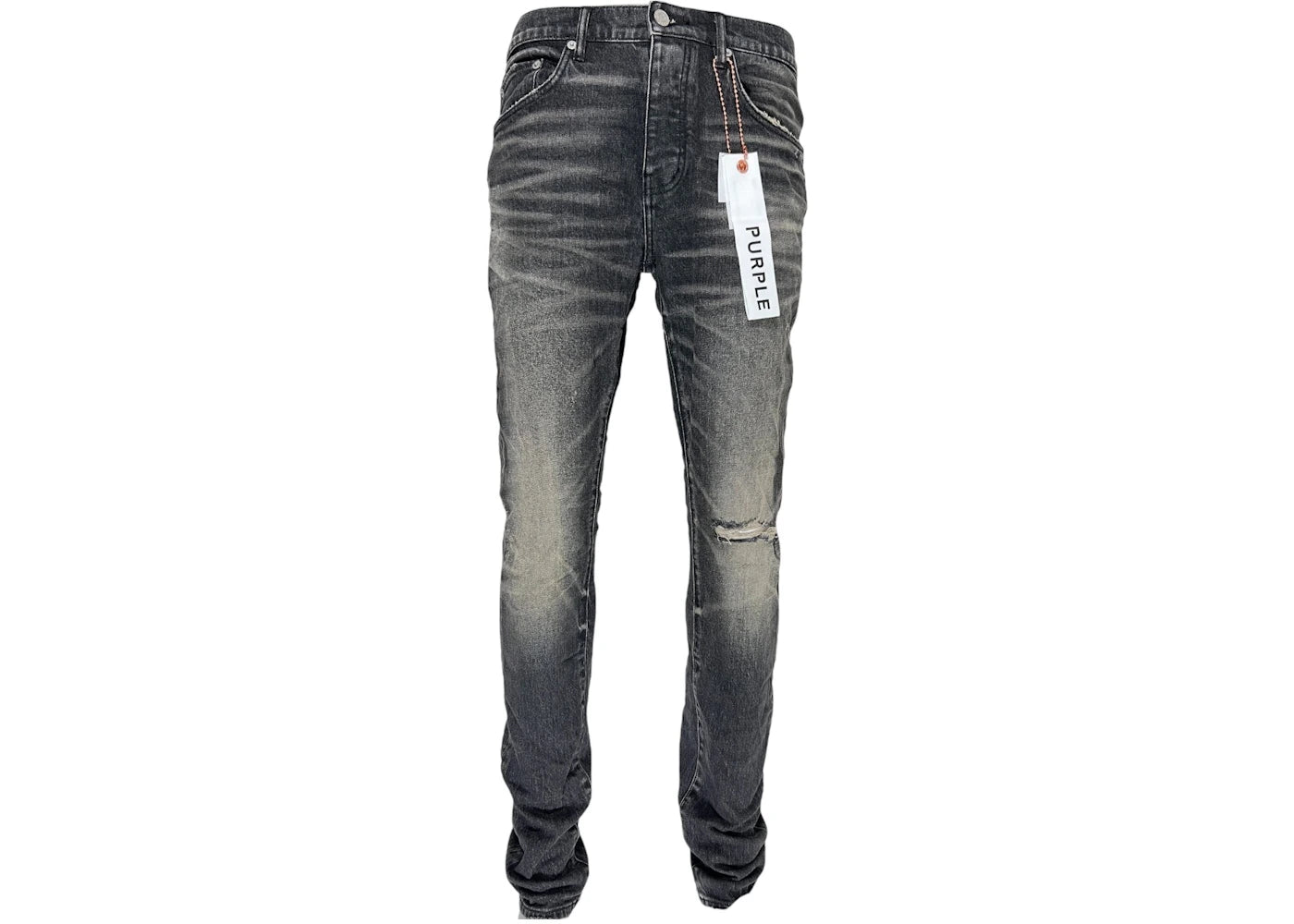Purple Brand 2 Year Dirty Fade Jean Black