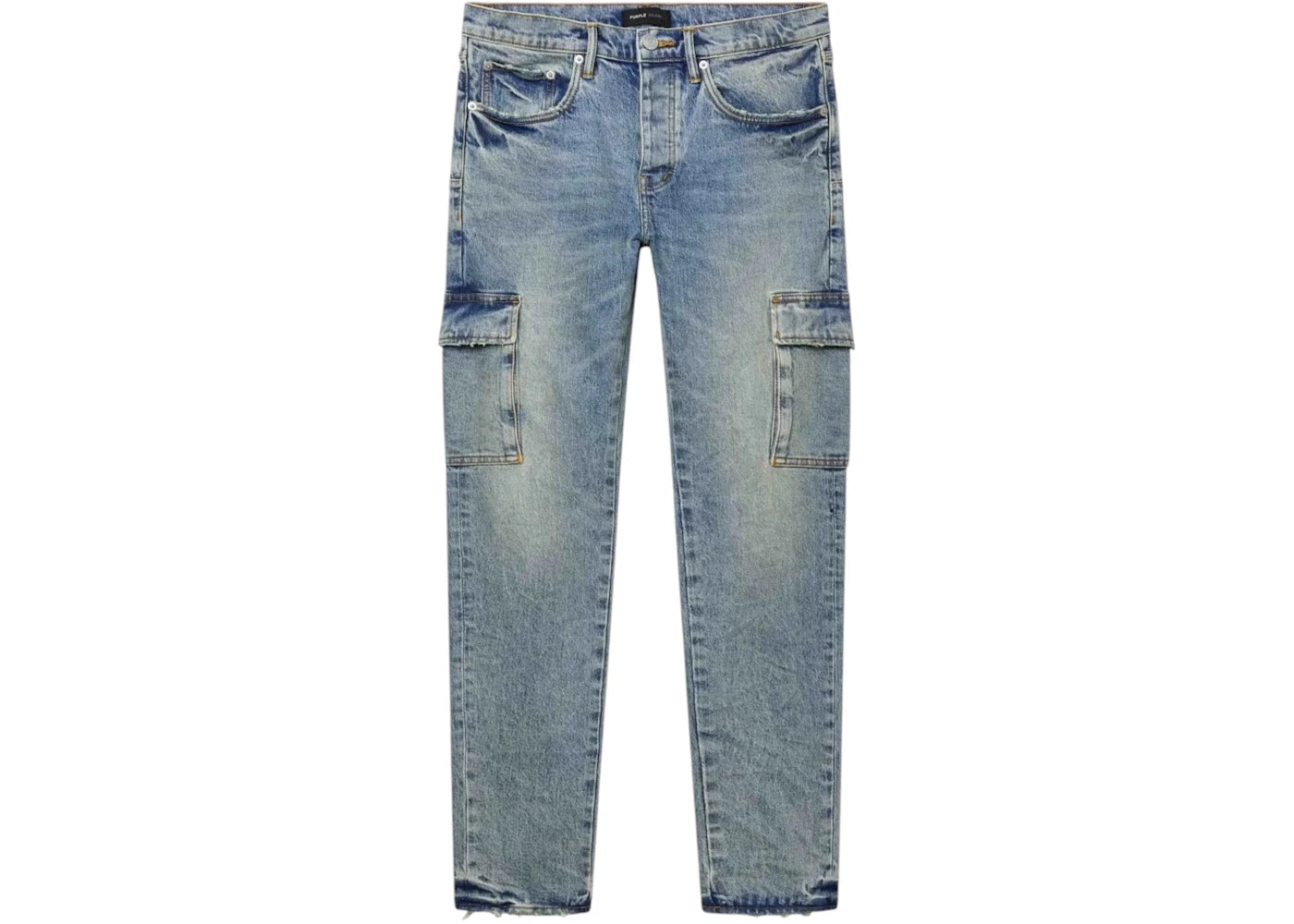 Purple Brand Skinny Cargo Pumice Jeans Indigo