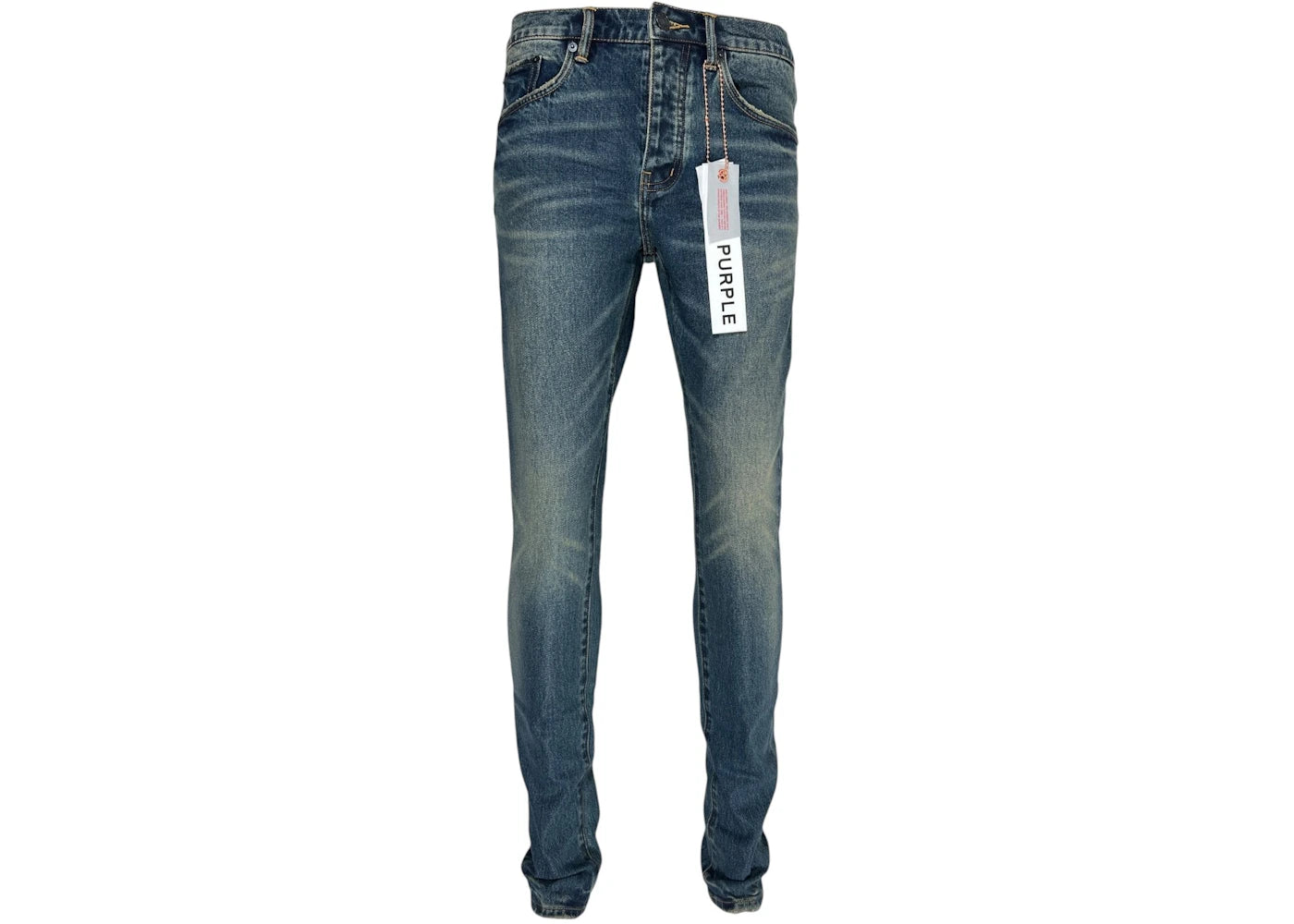 Purple Brand Skinny Coated DK Tempest Jean Dark Indigo