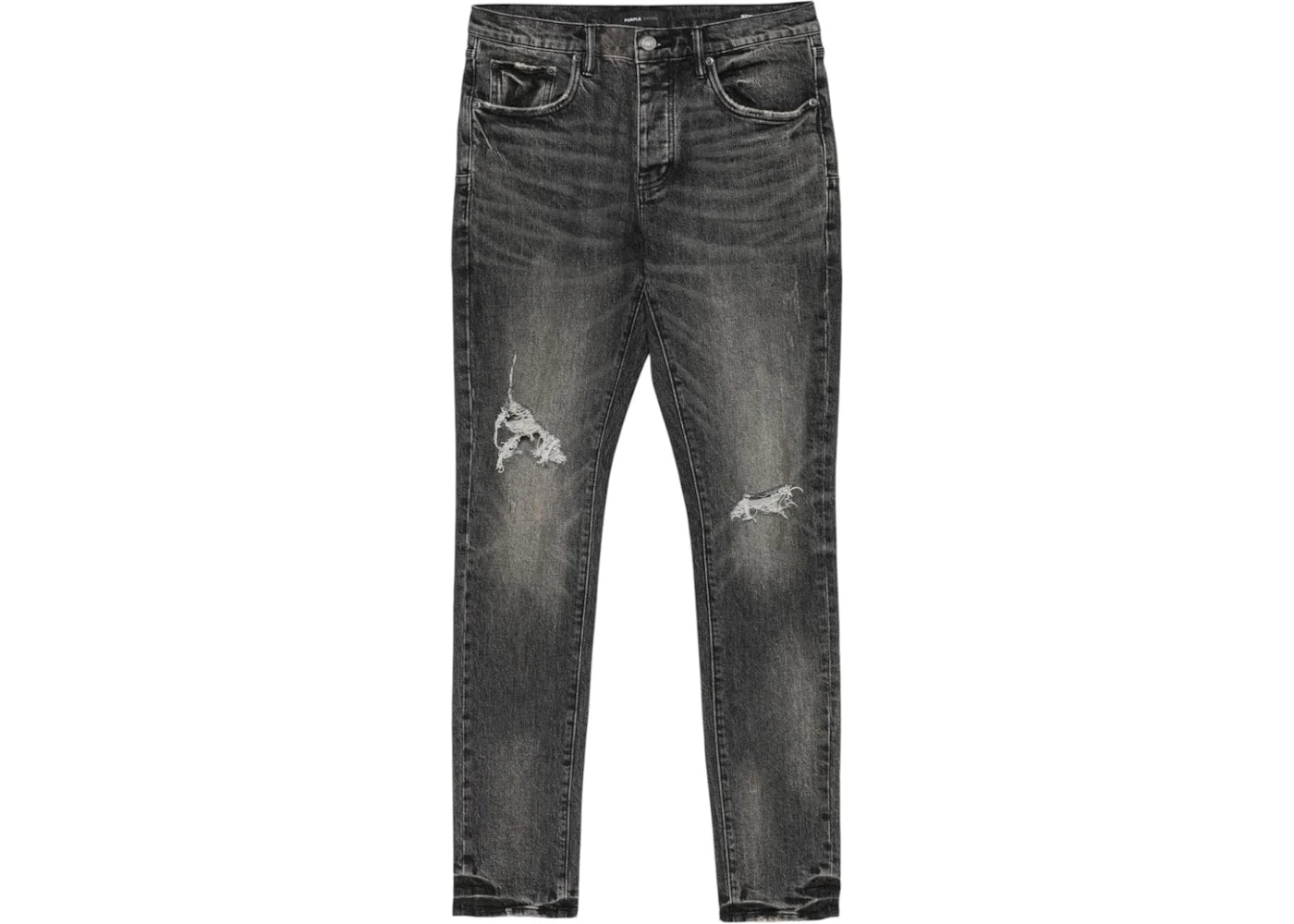 Purple Brand Skinny Week Old Wash Jean Black