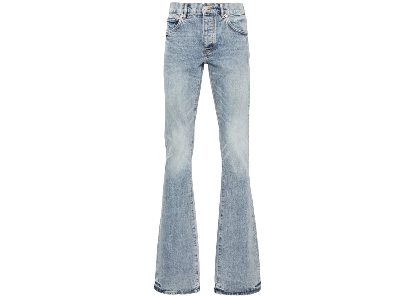 Purple Brand Super Stack Flare Jean Mid Indigo