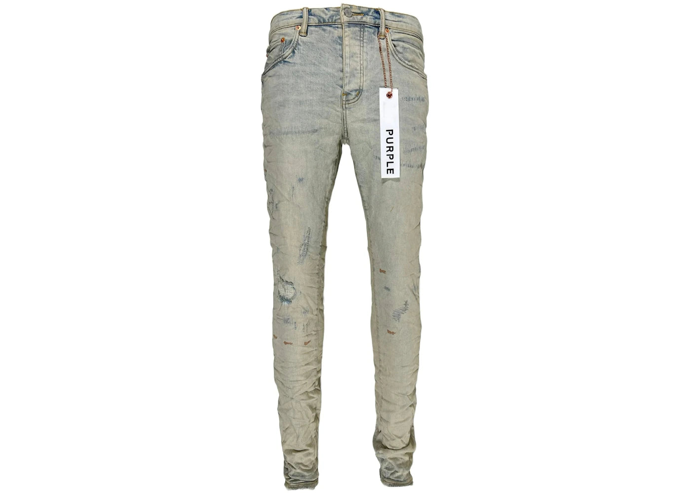 Purple Brand Superlight Oil Repair Jean Light Indigo