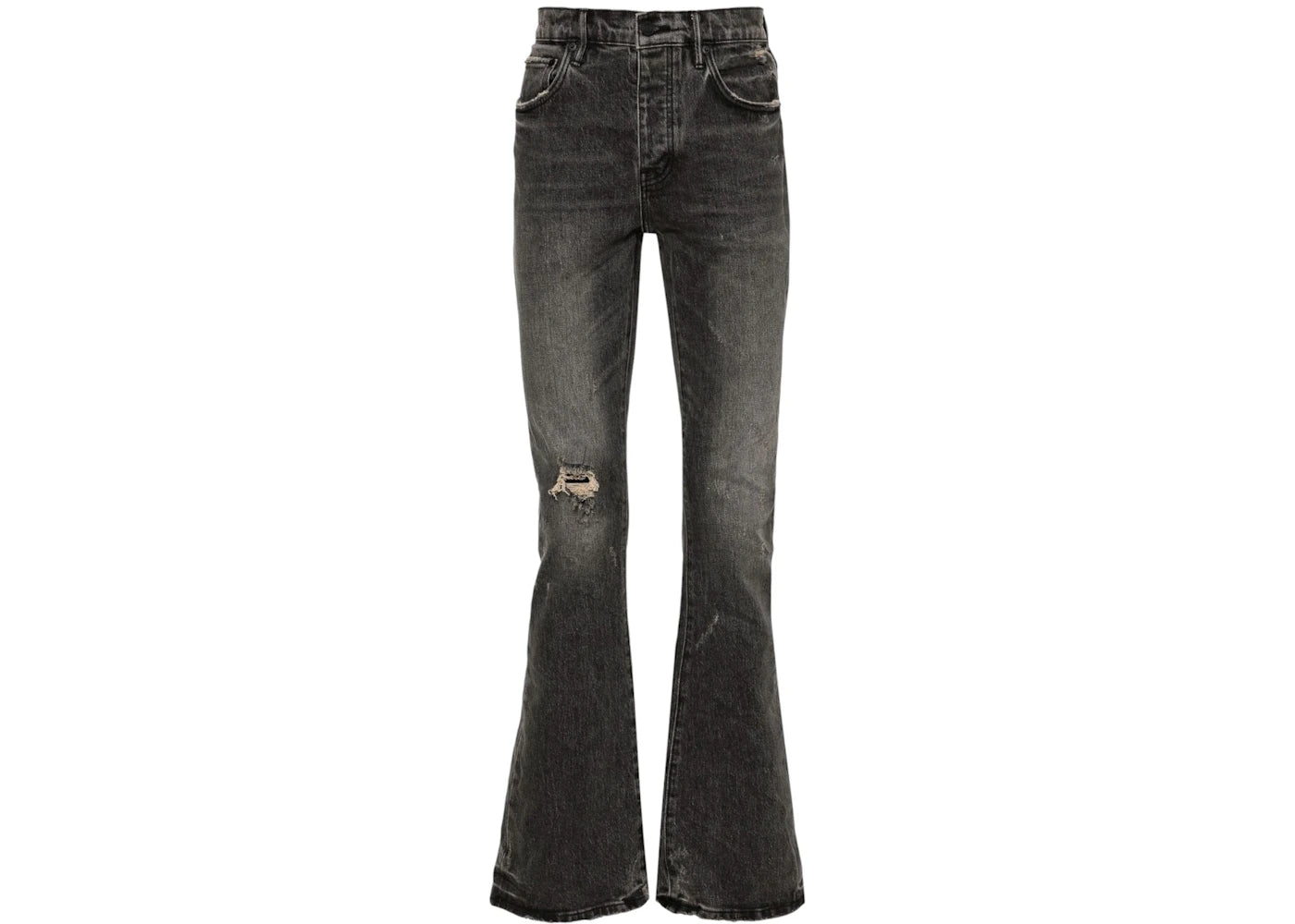 Purple Brand Vintage Flare Blowout Jeans Black