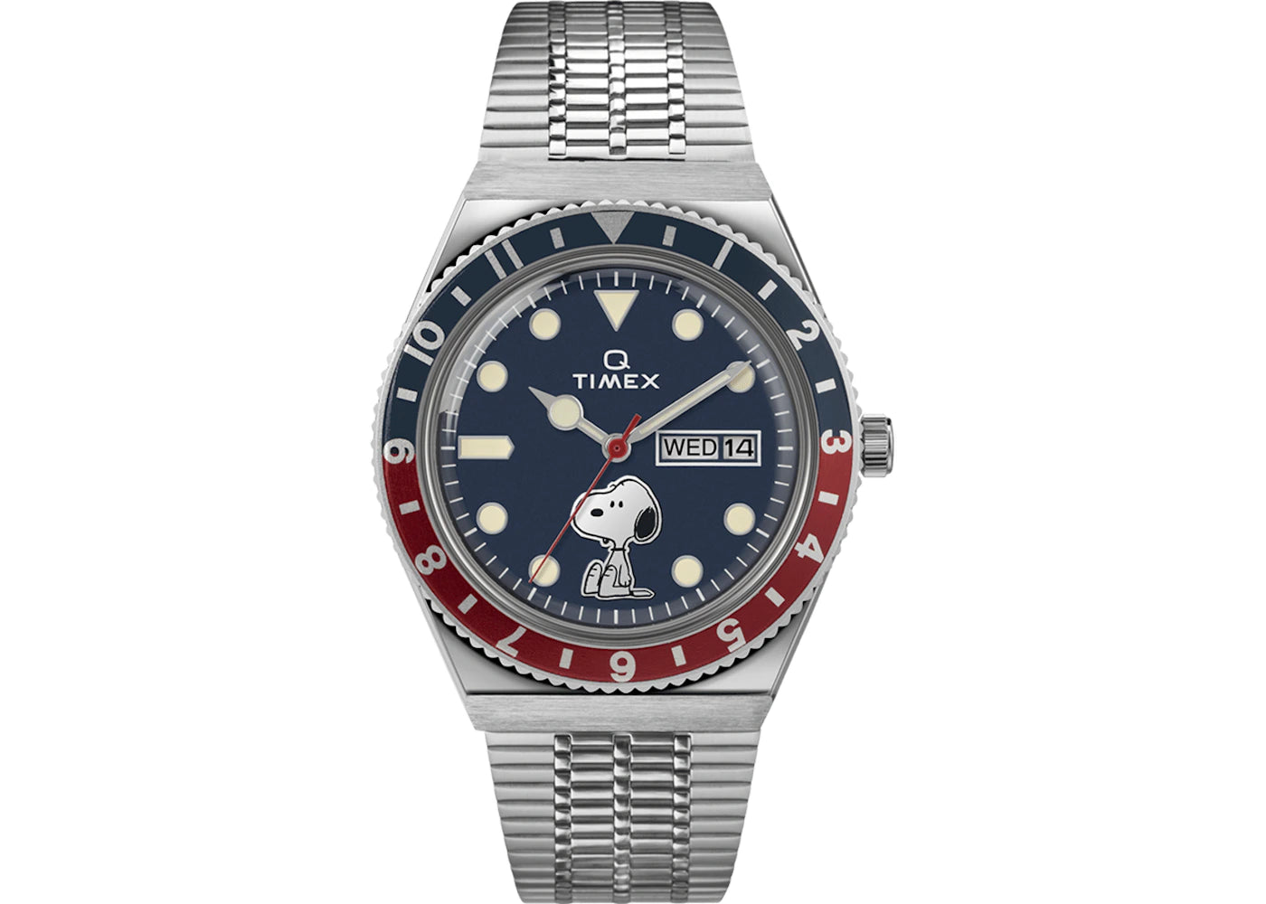 Q Timex Reissue x Peanuts 70th Anniversary TW2U71300ZV