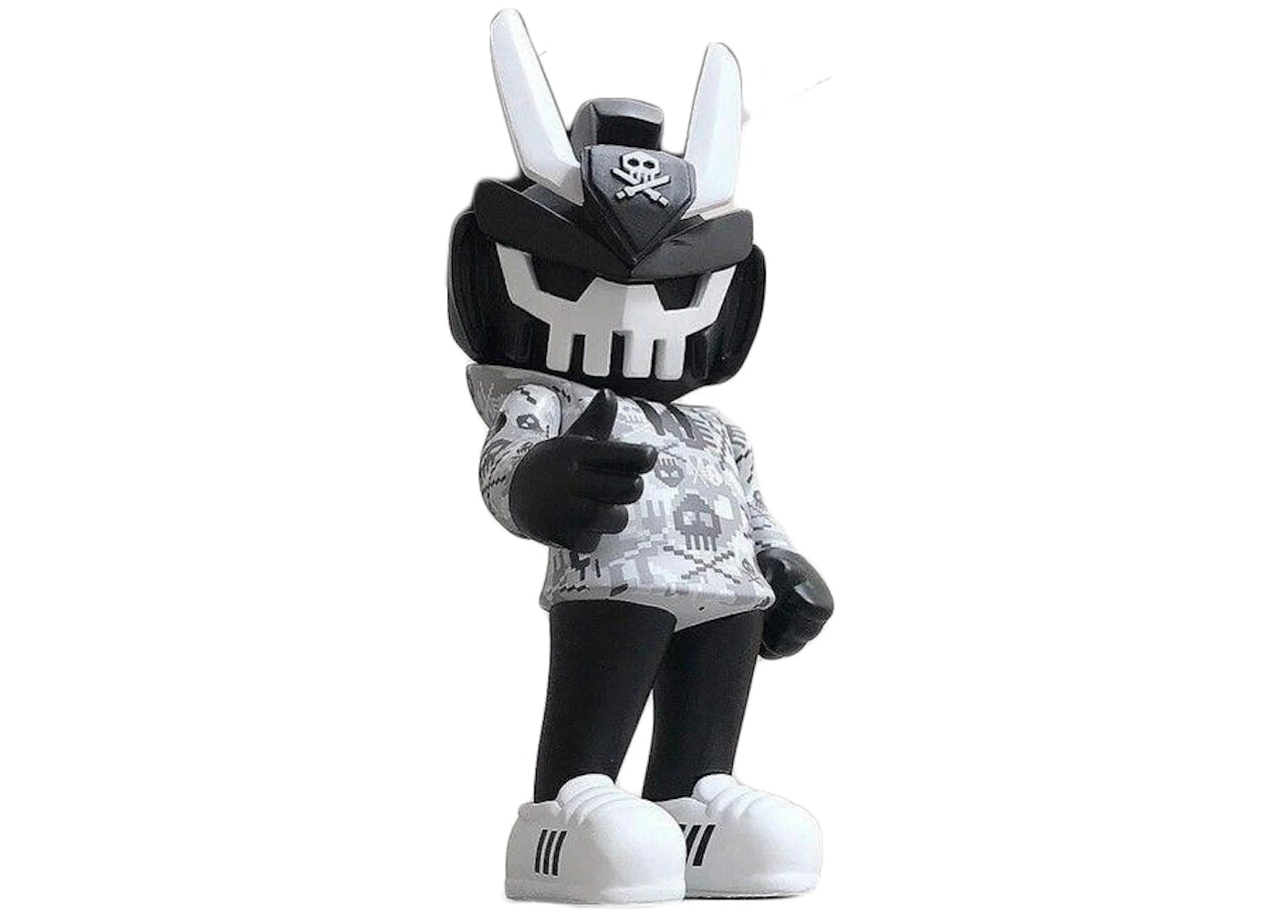 Quiccs x Martian Toys x 3DRetro TEQ63 Urban Camo White