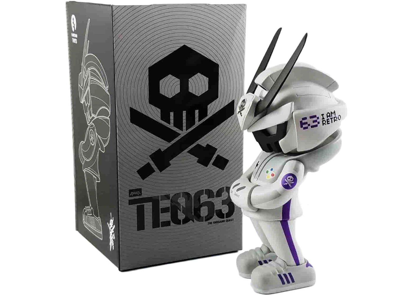 Quiccs x Martian Toys x iamRetro TEQ63 SuperRetro