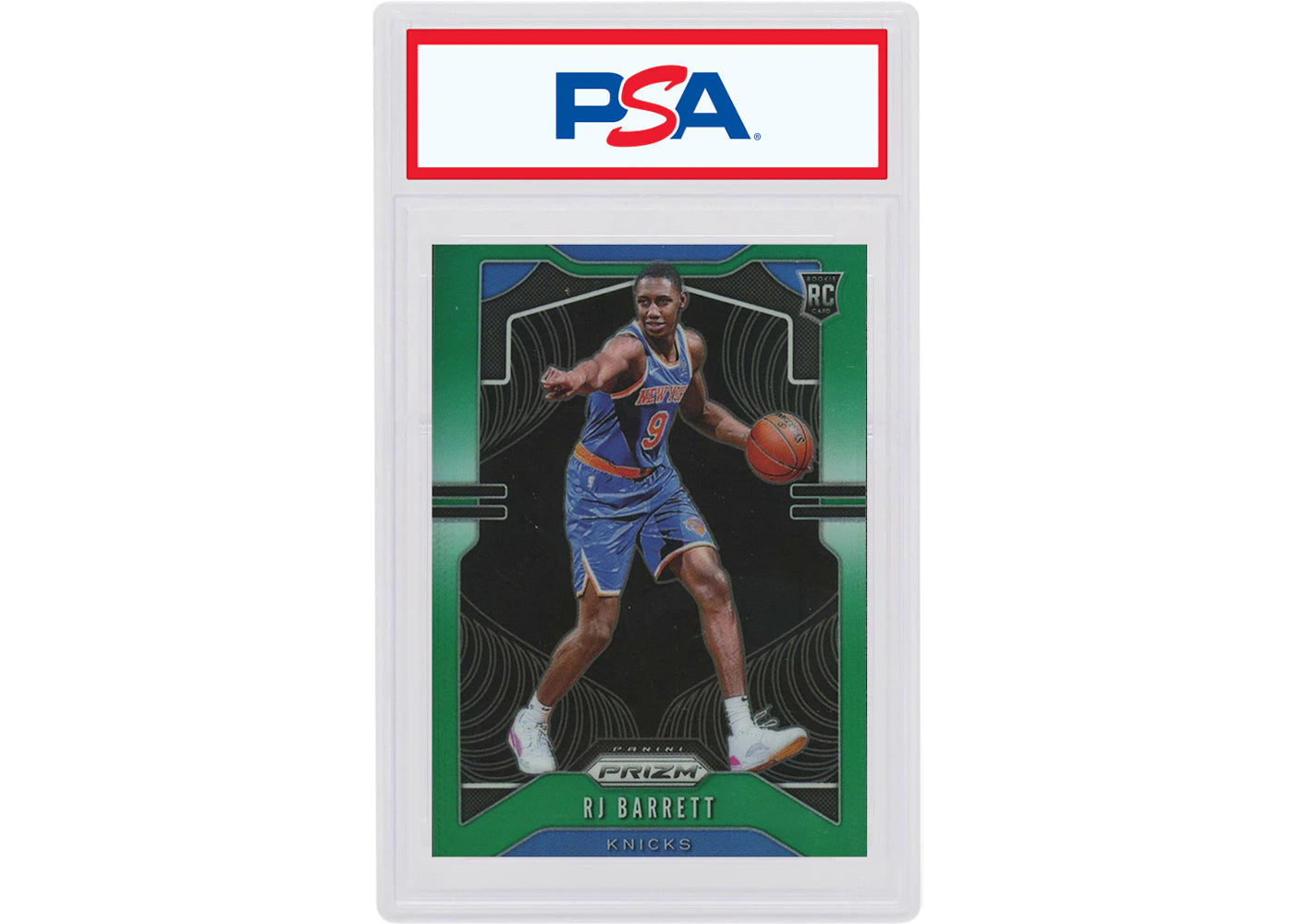 RJ Barrett 2019 Panini Prizm Rookie Green #250 (PSA or BGS Graded)