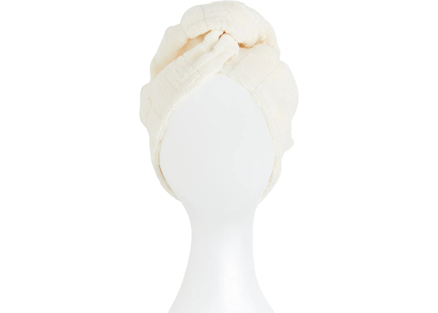 Rabanne H&M Cotton Hair Turban Beige