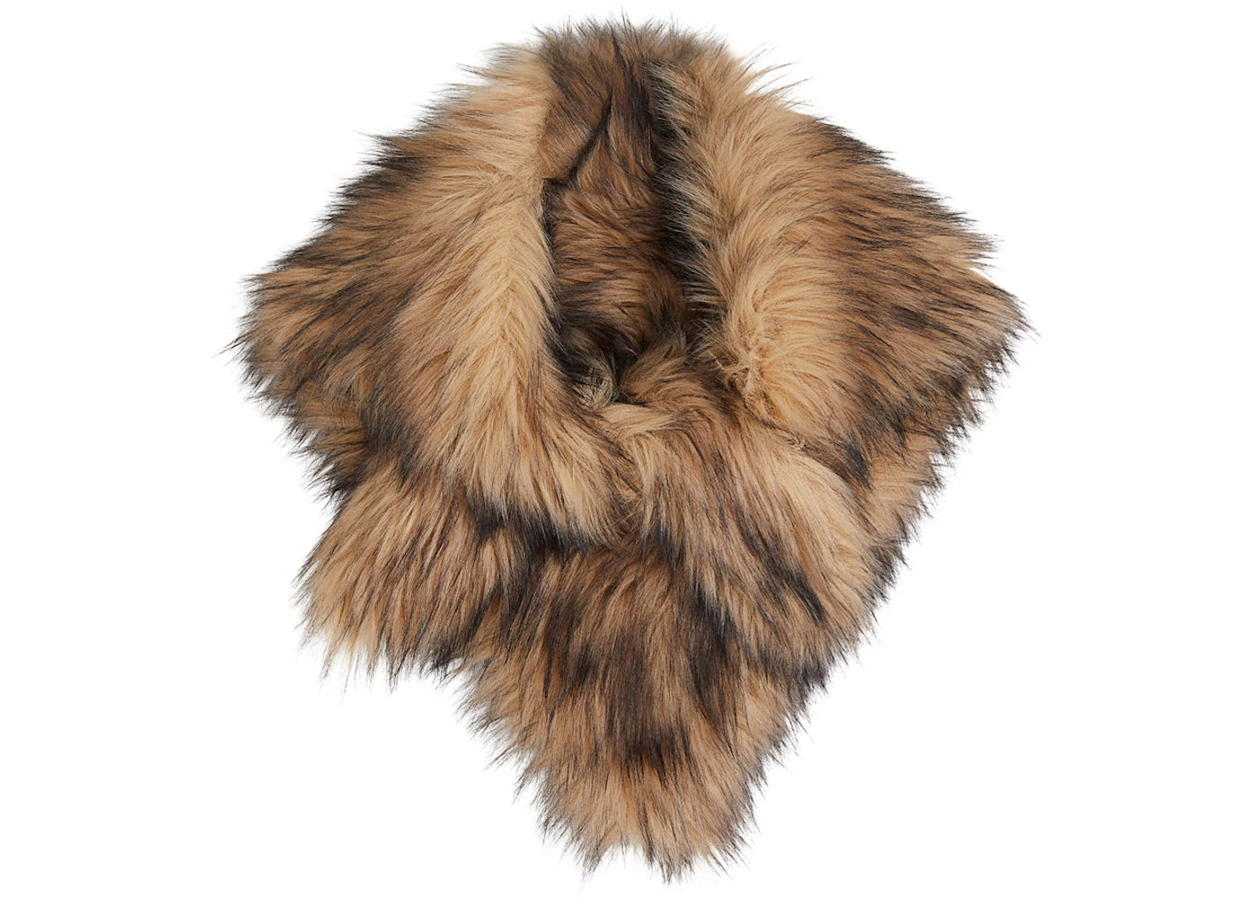 Rabanne H&M Fuzzy Scarf Brown