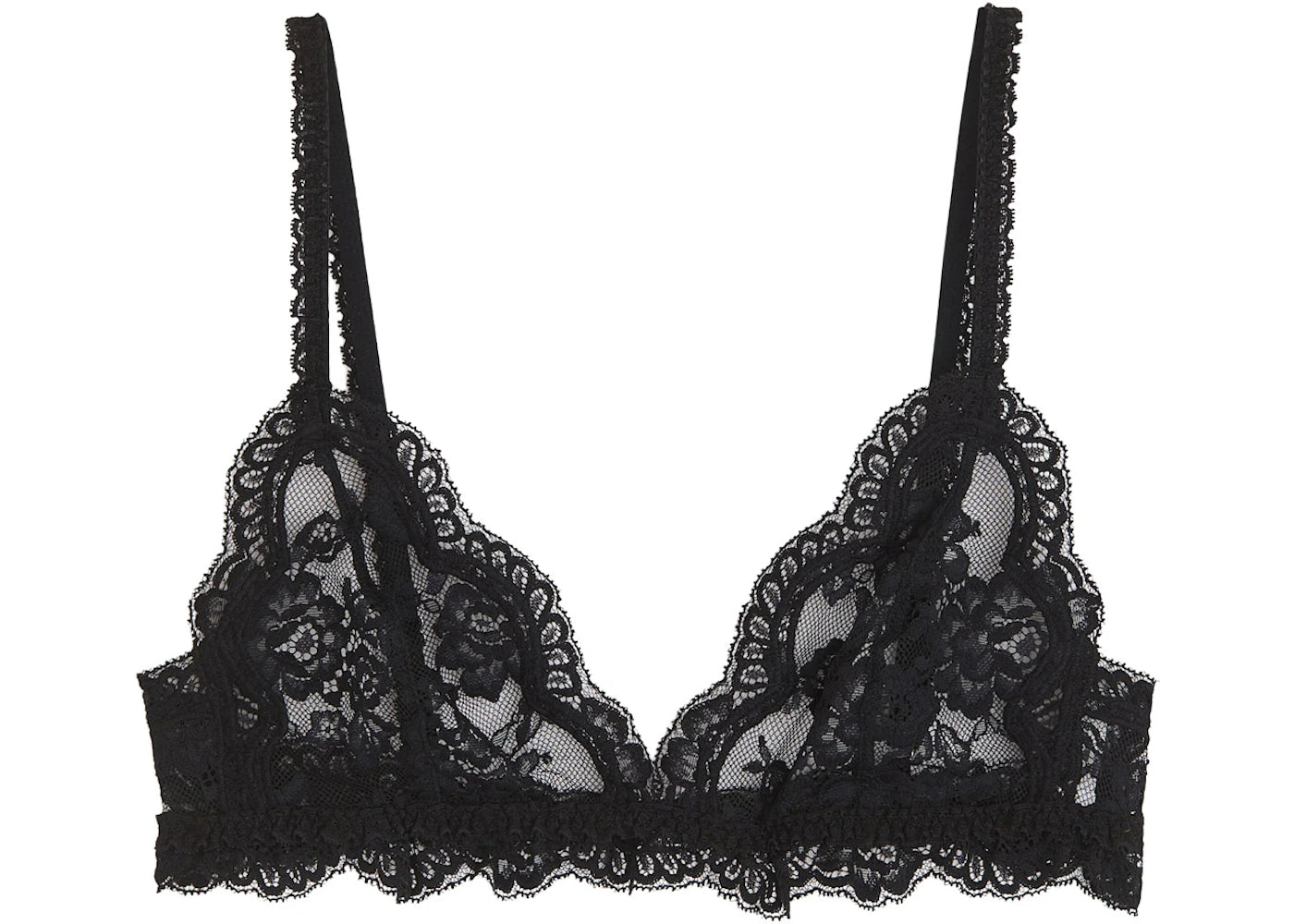 Rabanne H&M Lace Bralette Black