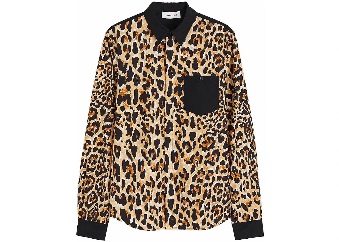 Rabanne H&M Leopard-Print Shirt (Mens) Multicolor
