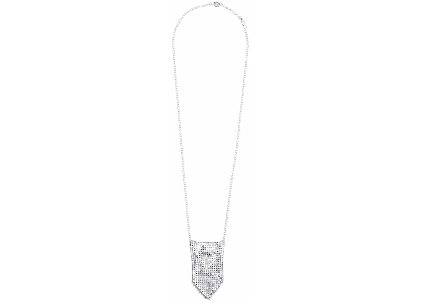 Rabanne H&M Metal-Mesh Necklace Bag (Mens) Silver