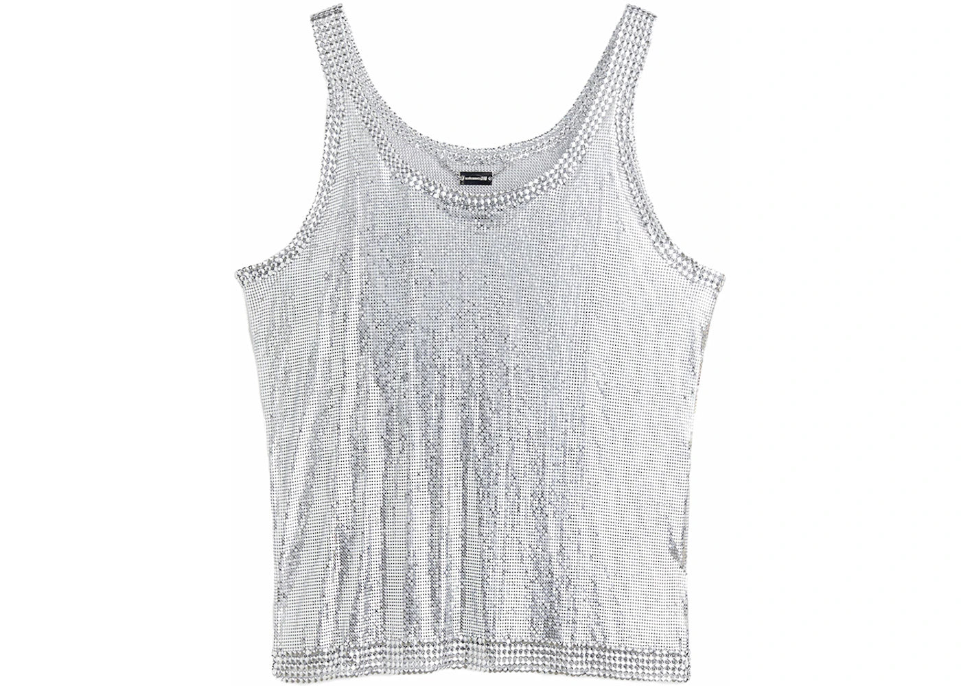 Rabanne H&M Metal-Mesh Tank Top (Mens) Silver