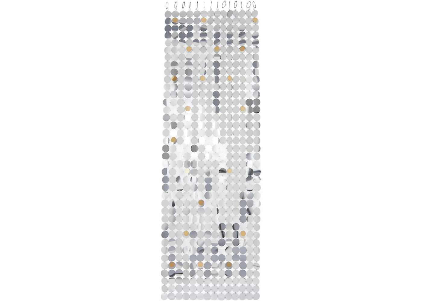 Rabanne H&M Sequin-Disc Curtain Silver/Gold